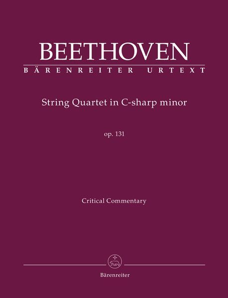 String Quartet In C Sharp Minor, Op. 131.