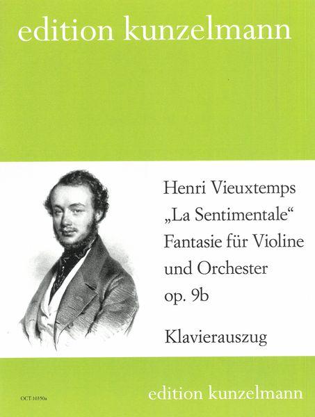 Le Sentimentale - Fantasie Für Violine und Orchester, Op. 9b : Klavierauszug / edited by Olaf Adler.