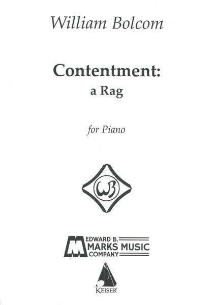 Contentment - A Rag : For Piano (2015).