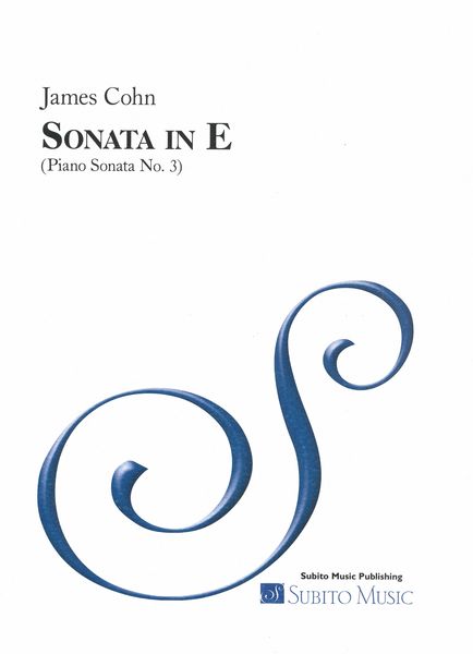 Sonata In E : Piano Sonata No. 3.