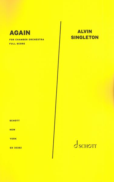 Again : For Chamber Orchestra (1979).