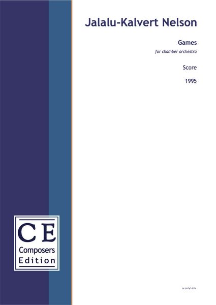 Games : For Chamber Orchestra (1995).