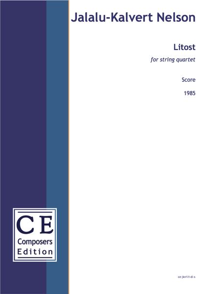 Litost : For String Quartet (1985).