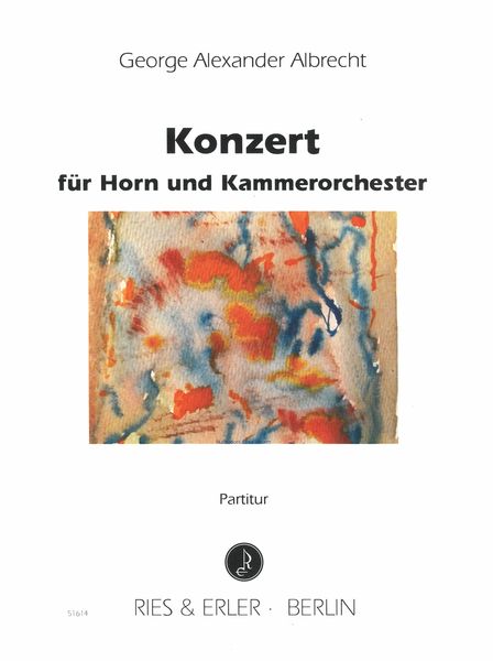 Konzert : Für Horn und Kammerorchester.
