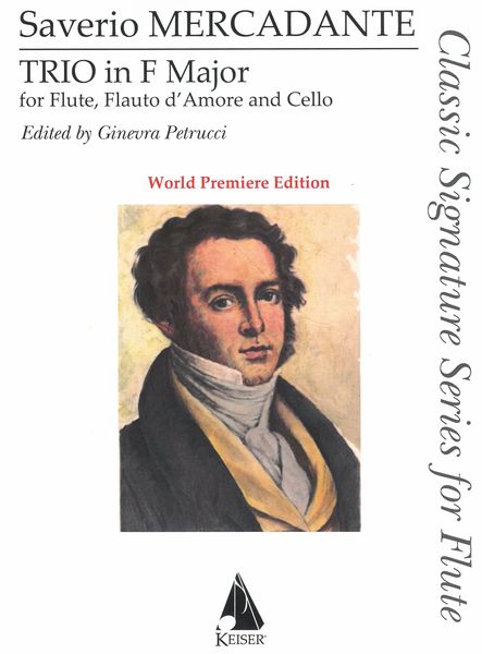 Trio In F Major : For Flute, Flauto d'Amore and Cello / edited by Ginerva Petrucci.
