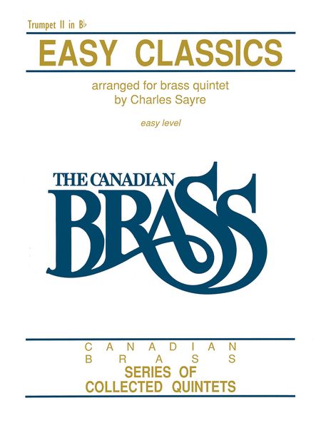 Easy Classics : For Brass Quintet - Trumpet II.