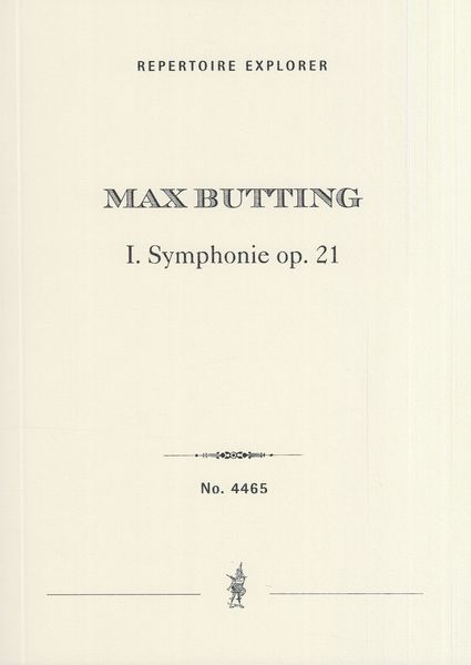 I. Symphonie, Op. 21.