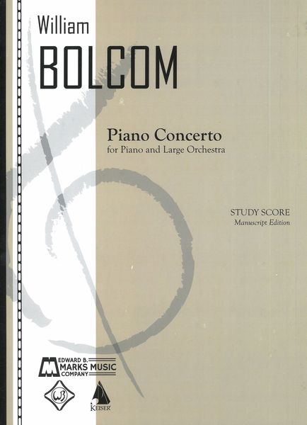 Piano Concerto : For Piano and Large Orchestra.