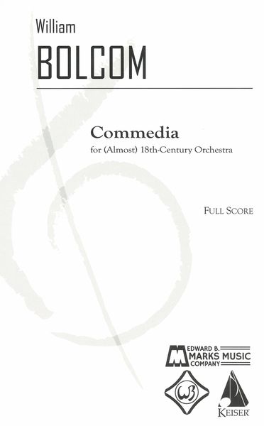 Commedia : For (Almost) 18th-Century Orchestra (1971).