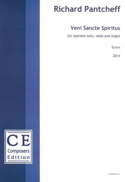 Veni Sancte Spiritus : For Soprano Solo, Viola and Organ (2014).