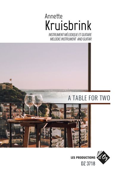 A Table For Two : For Melodic Instrument and Guitar.
