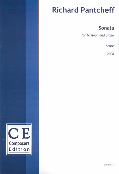 Sonata : For Bassoon and Piano (2008).