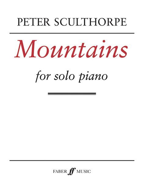 Mountains : For Piano Solo [Download].