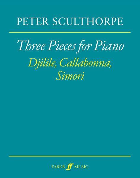 Simori From 'Three Pieces For Piano' : For Piano Solo (1995) [Download].