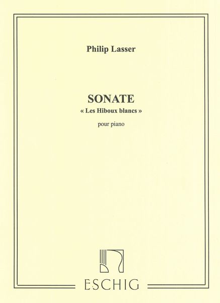 Sonate (Les Hiboux Blancs) : Pour Piano.
