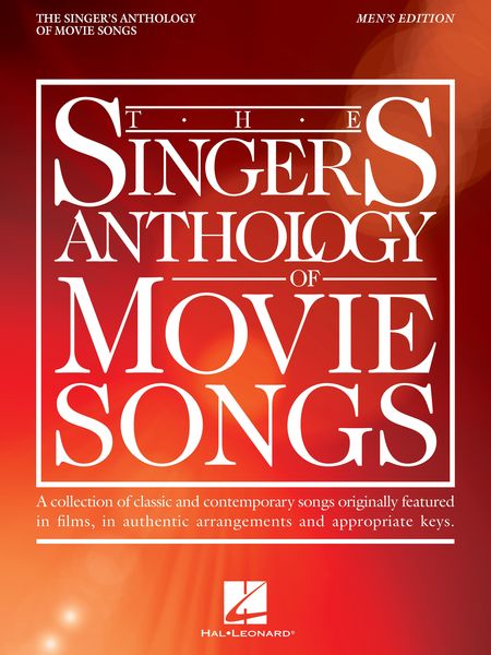 Singer's Anthology of Movie Songs : Men's Edition.