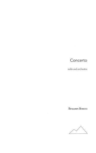Concerto : For Violin and Orchestra (1956-57).