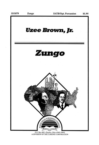Zungo : For SATB and Optional Percussion.