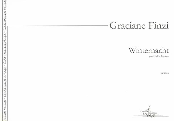 Winternacht : Pour Violon et Piano.