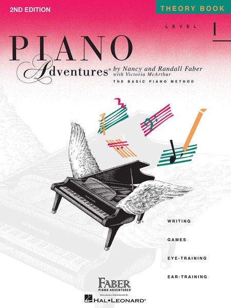 Piano Adventures, Theory Book : Level 1 - 2nd Edition.
