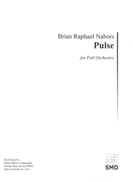 Pulse : For Full Orchestra (2019).