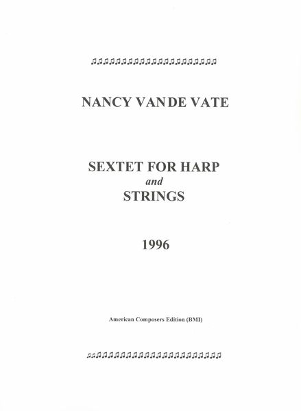 Sextet : For Harp and Strings (1996).