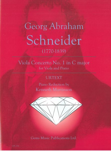 Viola Concerto No. 1 In C Major : For Viola and Orchestra / Piano reduction.