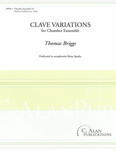 Clave Variations : For Chamber Ensemble.