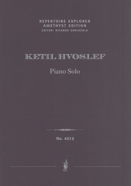 Piano Solo (1999, Rev. 2002).