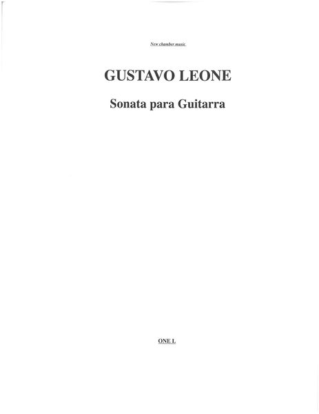 Sonata : Para Guitarra (2016).