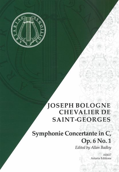 Symphonie Concertante In C, Op. 6 No. 1 / edited by Allan Badley.