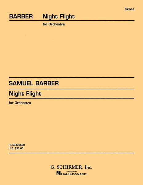 Night Flight, Op. 19a.