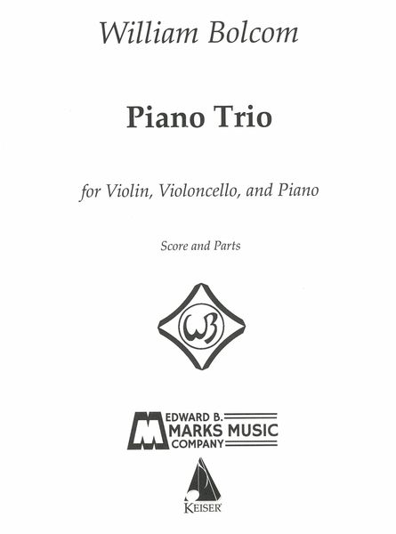 Piano Trio : For Violin, Violoncello and Piano (2014).