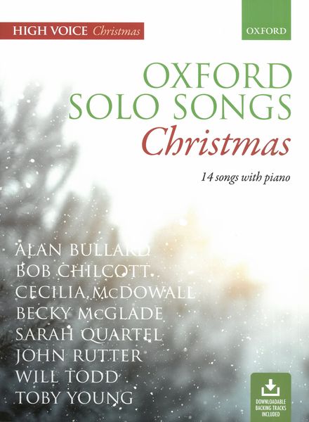 Oxford Solo Songs : Christmas - High Voice.
