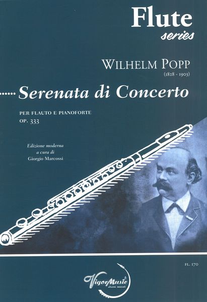 Serenata Di Concerto, Op. 333 : Per Flauto E Pianoforte / edited by Giorgio Marcossi.