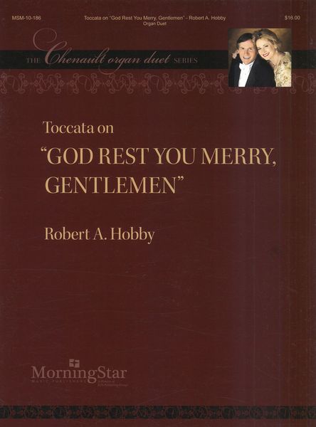Toccata On God Rest You Merry, Gentlemen : For Organ Duet.