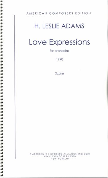 Love Expressions : For Orchestra (1990).