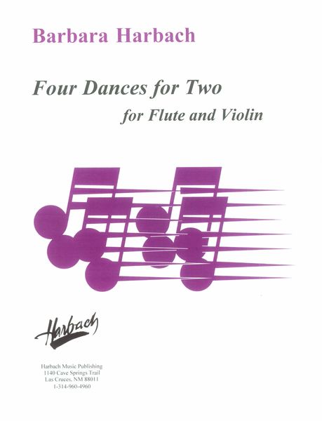 Four Dances For Two : For Flute and Violin (2004).