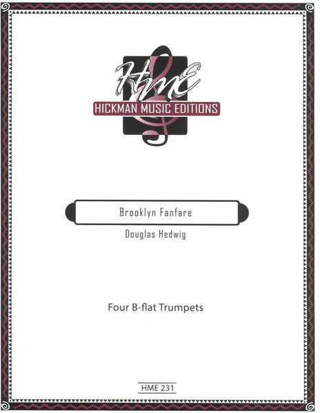 Brooklyn Fanfare : For Four B Flat Trumpets (1998).