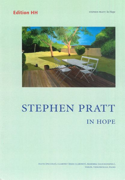 In Hope : For Flute, Clarinet, Marimba, Violin, Violoncello and Piano (2021).