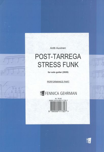 Post-Tarrega Stress Funk : For Guitar (2020).