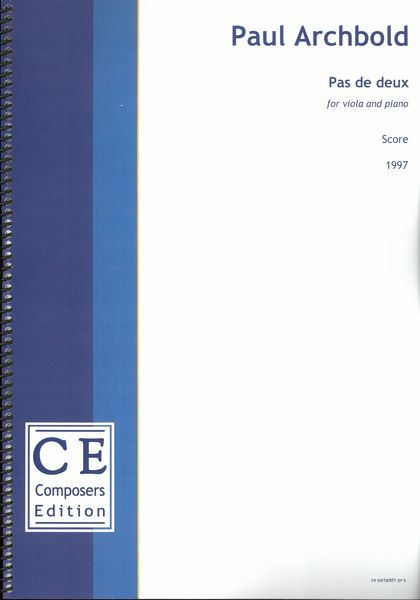Pas De Deux : For Viola and Piano [Download].