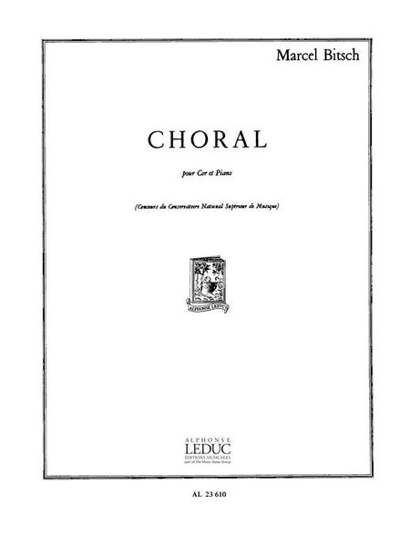 Choral : For Horn and Piano.