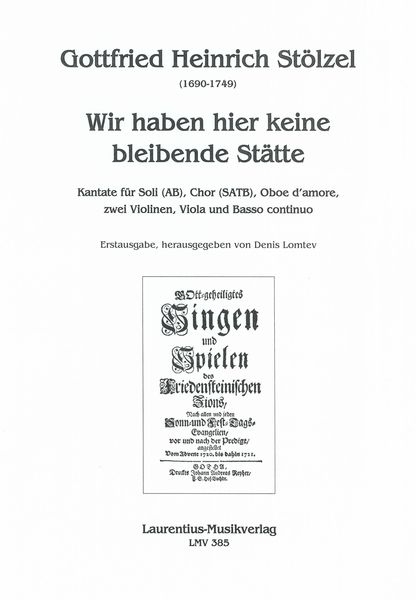 Wir Haben Hier Keine Bleibende Stätte / edited by Denis Lemtov.