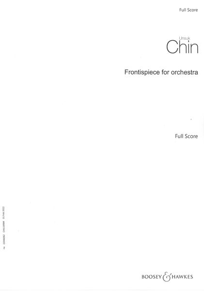 Frontispiece : For Orchestra.