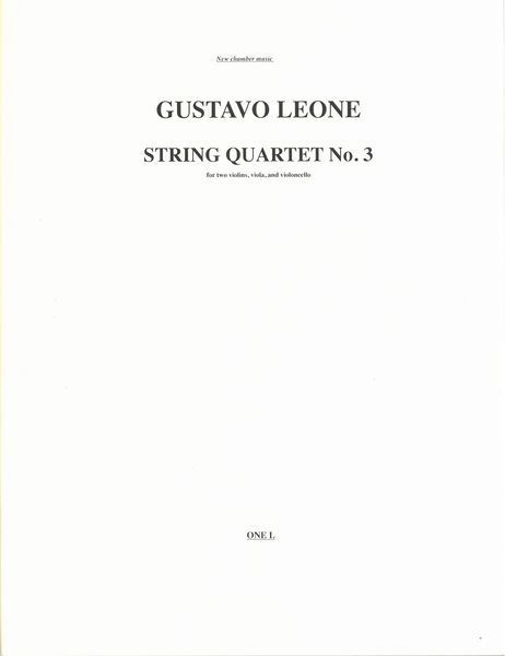 String Quartet No. 3 (2015) [Download].