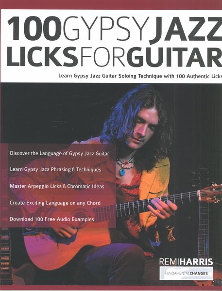 100 Gypsy Jazz Licks For Guitar.