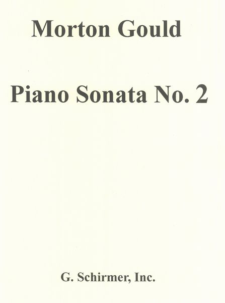 Piano Sonata No. 2.