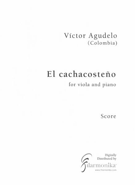 Cachacosteño : For Viola and Piano (2002).