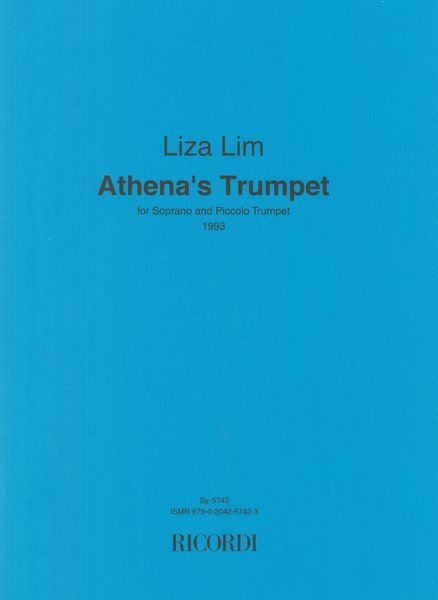 Athena's Trumpet : For Soprano and Piccolo Trumpet (1993).